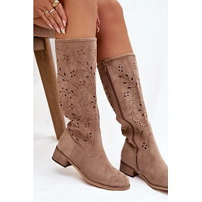 Topánky na klinoch Acorn NS596P beige - Seastar