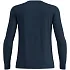 Koszulka termoaktywna z długim rękawem męska Odlo MERINO 160 BL TOP crew neck l/s granatowa   M