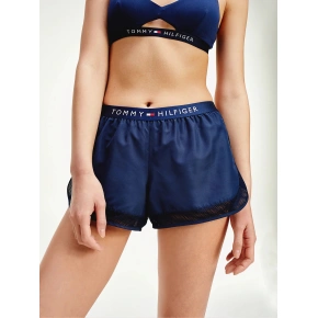 Dámske šortky UW0UW02153-CUN modrá - Tommy Hilfiger