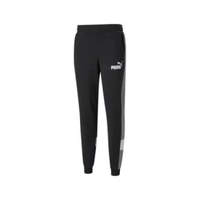 Pánske tepláky ESS+ 848773 01 Čierna so sivou - Puma