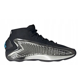 Adidas Anthony Edwards topánky strieborné čierne 1 L JI0424 Adidas Anthony Edwards topánky strieborné čierne 1 L JI0424
