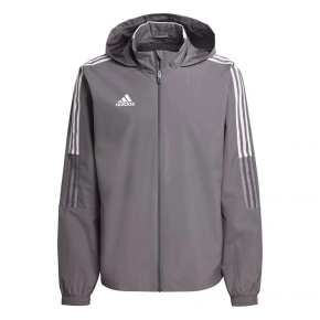 Pánska mikina M GM7389 šedá a biela - Adidas