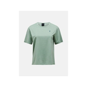 Dámske tričko PEAK PERFORMANCE W Trail Shortsleeve, zelené Dámske tričko PEAK PERFORMANCE W Trail Shortsleeve, zelené