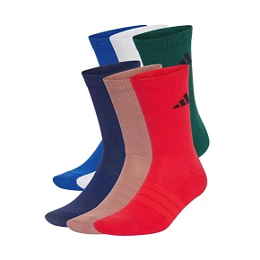 Ponožky adidas Cushioned Crew, 6 párov, farebné, KY1904 Ponožky adidas Cushioned Crew, 6 párov, farebné, KY1904