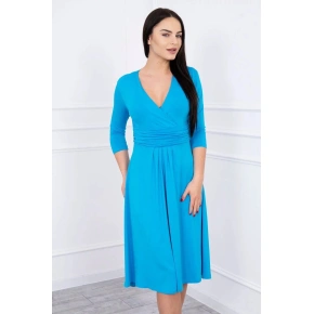 Dámske šaty 2525 Light blue - Kesi