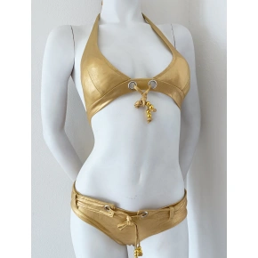 Dámske plavky DB9E gold - In Stylefashion Dámske plavky DB9E gold - In Stylefashion