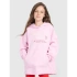 Dievčenská oversize mikina s kapucňou 4F 4FJRAW25TSWSF2429-56S