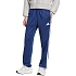 Pánske nohavice adidas 3-Stripes Tricot Regular Fit Open Hem Blue JI8803