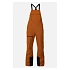 Dámske lyžiarske nohavice ROSSIGNOL W Outerlimits Insulated Bib, hnedé