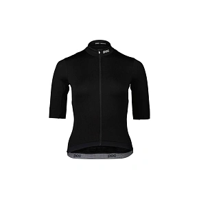 Cyklistické tričko POC W's Thermal Lite Jersey, čierne Cyklistické tričko POC W's Thermal Lite Jersey, čierne