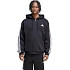 Pánska mikina adidas Essentials 3-Stripes Fleece Full-Zip Hoodie, čierna, KY6559