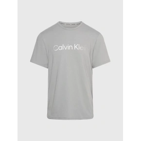 Pánska košeľa na spanie 000NM2264E 5JX sivá - Calvin Klein