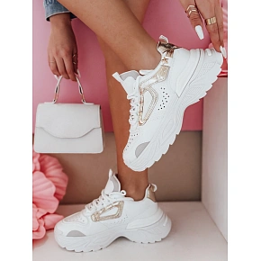 Dámske tenisky BL568 CELESTIC ZY0817 white-gold - FashionStreet