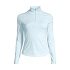 Dámske tričko CASALL Serene Half Zip Long Sleeve, modrá farba