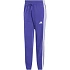 Dámske nohavice adidas Essentials 3-Stripes French Terry Cuffed fialové KF8340