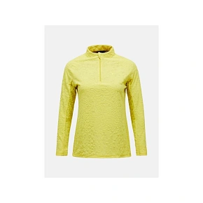 Dámska mikina PEAK PERFORMANCE W Discover Midlayer, žltá Dámska mikina PEAK PERFORMANCE W Discover Midlayer, žltá