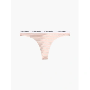 Tangá D1617E - WAN - béžová s prúžkom - Calvin Klein