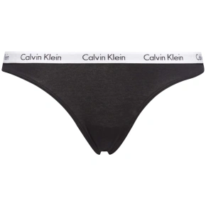Dámske tangá Carousel 0000D1617E 001 Black - Calvin Klein