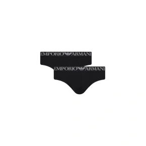 Pánske nohavičky 2Pack 112079 4R502 07320 Black - Emporio Armani
