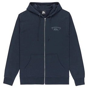 Mikina s kapucňou a zipsom Quiksilver Chest Logo EQYFT05135-KTP0, tmavomodrá, veľkosť M Mikina s kapucňou a zipsom Quiksilver Chest Logo EQYFT05135-KTP0, tmavomodrá, veľkosť M