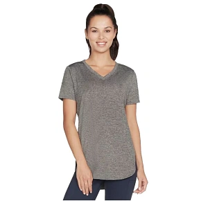 Skechers Diamond Blissful Tunic Tee W1TS336-BLK Čierna XS Skechers Diamond Blissful Tunic Tee W1TS336-BLK Čierna XS