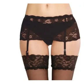 Dámsky podväzkový pás Babette 945 Black - DeLafense