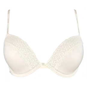 Podprsenka push-up QF5145E krémová - Calvin Klein