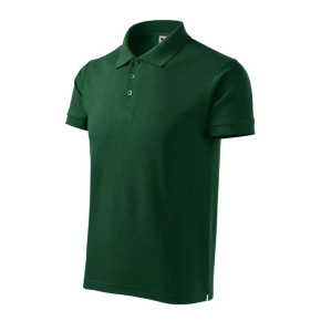 Malifni Cotton Heavy W MLI-216D3 tmavo zelené polo tričko Malifni Cotton Heavy W MLI-216D3 tmavo zelené polo tričko
