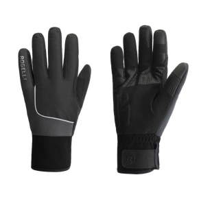 Zimné rukavice Rogelli ESSENTIAL HIVIS black M