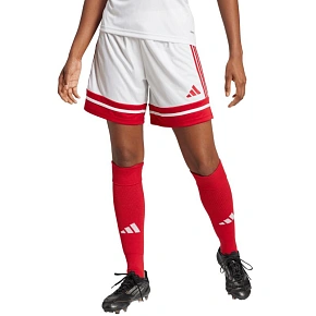 Dámske šortky adidas Squadra 25 červeno-biele JJ0020 women Dámske šortky adidas Squadra 25 červeno-biele JJ0020 women