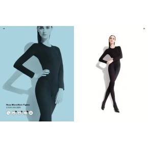 Dámske klasické ružové pančuchy C 5111 60 den - Fiore