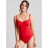 Jednodielne plavky SW1300 červené - Panache