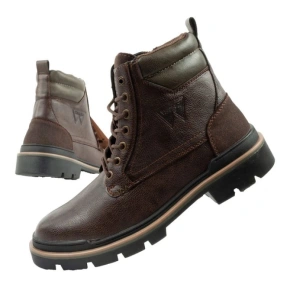 Wrangler Nevada pánske topánky sable shoes topánky smart fashion dark brown