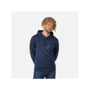 Rossignol LOGO SWEAT HOOD FL mikina s kapucňou námornícka modrá