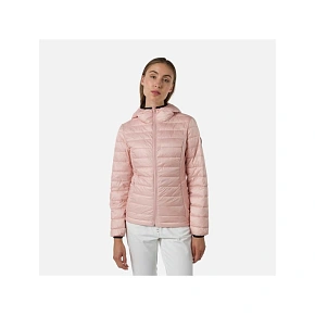 Dámska bunda ROSSIGNOL W Rossi Light Hood Jkt, ružová Dámska bunda ROSSIGNOL W Rossi Light Hood Jkt, ružová