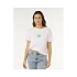 Dámske tričko RIP CURL Icons Of Surf Relaxed Tee, biele