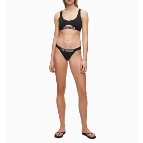Vrchný diel plaviek KW0KW00900-BEH čierna - Calvin Klein
