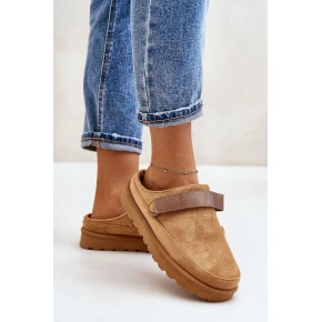 Dámske papuče YY-12 Camel - Krok vo veľkom štýle
