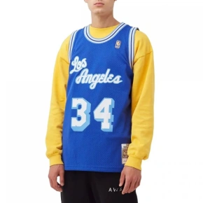 Mitchell & Ness NBA Swingman Los Angeles Lakers Shaquille O'Neal dres M SMJYAC18013-LALROYA96SON pánske