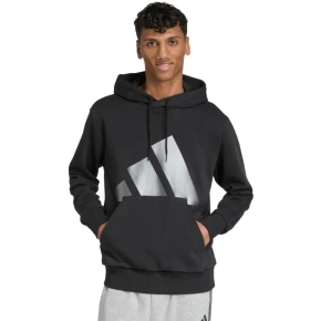 Pánska mikina adidas Holiday 3S Hoodie black JM1698 pánska