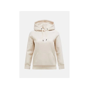 Dámska mikina PEAK PERFORMANCE W Original Hood, béžová farba Dámska mikina PEAK PERFORMANCE W Original Hood, béžová farba