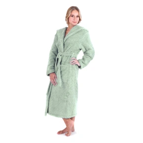 Šaty Athena s kapucňou 3116 fern 6251 - Vestis