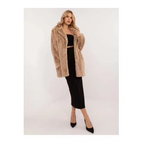 Dámsky kabát TW CZ BI G230119.32 svetlohnedý - Fashion Classic