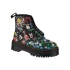 Dámske členkové topánky 27128001 Floral DM27128001 Black mix of colours - Dr. Martens
