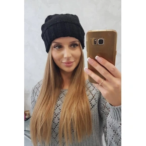 Dámska čiapka Danuta K331 čierna - Oliwia