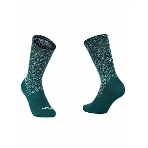Cyklistické ponožky NORTHWAVE Stardust Sock, smaragdové