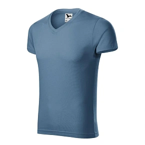 Pánske tričko slim fit M MLI-14660 petrol - Malfini