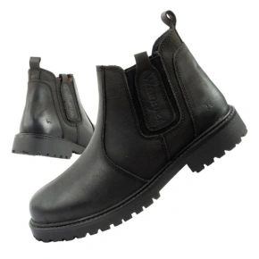 Wrangler Yuma pánske sobolie topánky z elegantnej kože slip-on