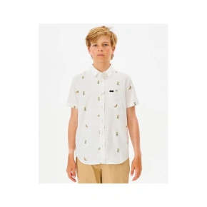 RIP CURL Hula Breach Shirt -Boy white
