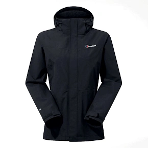 Dámska bunda s membránou Berghaus Hillwalker InterActive Shell, veľkosť S, čierna